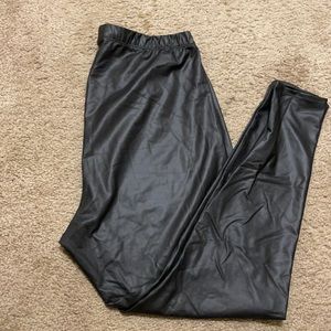 Torrid faux leather leggings